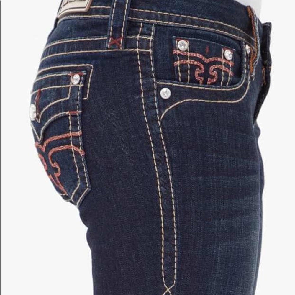 Rock Revival Alivia Easy Boot Jean Denim 26 NWOT
